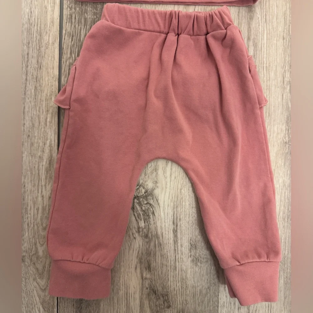 Pink Ruffle Sleeve Toddler Set - Picture 2 of 7